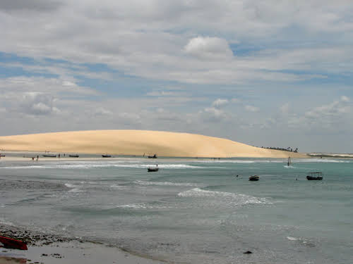 Jeri bay and sand dunes