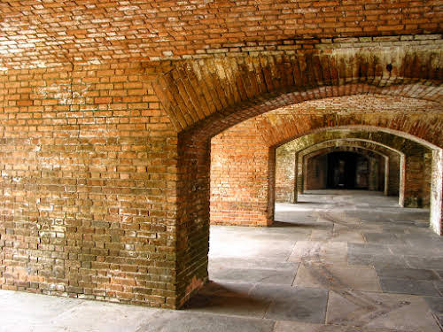 Cannon Hall in Fort Jefferson