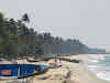 India. Kerala Motorbike Road Trip. Boat back from fishing, Arabian Coast