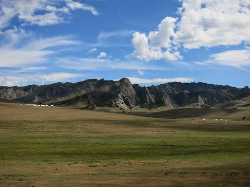 Montagnes du Parc National de Gorkhi Terelj