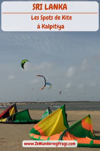  #SriLanka // Spots de #Kite a #Kalpitiya. // #AdventureTravel Ze Wandering Frogs
