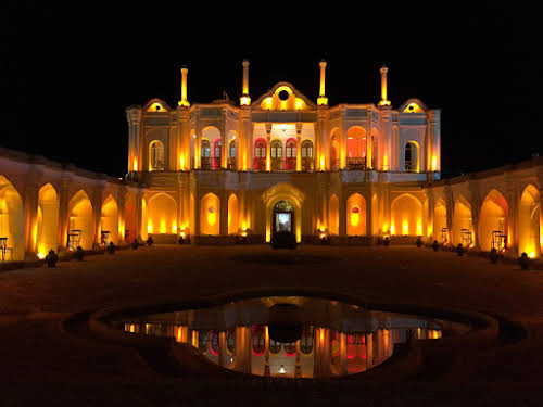 Fath abad Garden by Night
