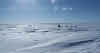 Arctic Canada Inuvik Winter Camping Tundra Dog Sledding // Sledding across a frozen lake