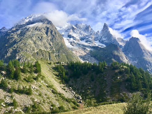 Best Hikes in Europe for Long Distance Hiking Trails // France Tour du Mont Blanc Photo Christa Linn LeGrande-Rolls