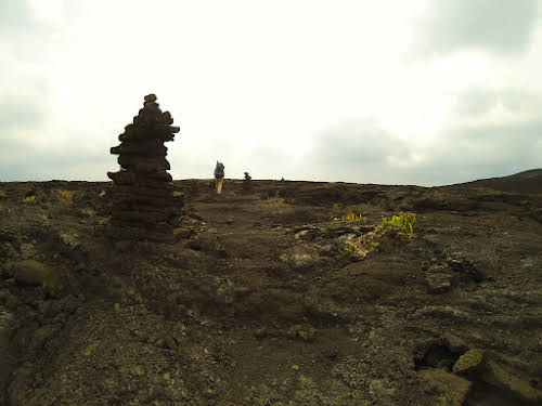 Backpacking to Napau Crater