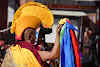 China Sichuan Kham Tibet Garze Ganzi Kandze Monastery Buddhist Festival // Tibetan Lama Monk Opening the Buddhist Festival