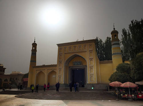 China. Xinjiang Kashgar. Mosque.