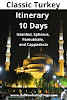 Classic Turkey Itinerary 10 Days: Istanbul, Ephesus, Pamukkale, and Cappadocia // Blue Mosque at Night