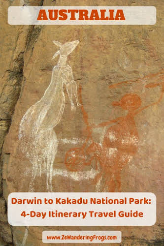 #Darwin to #Kakadu National Park #Australia // Aboriginal Art Rock Pinterest