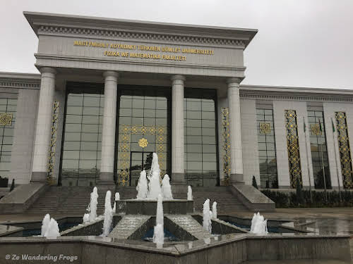 Discover Asgabat Turkmenistan Capital // University