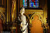 France Sainte Chapelle Paris Royal Church // Statue of Saint Louis