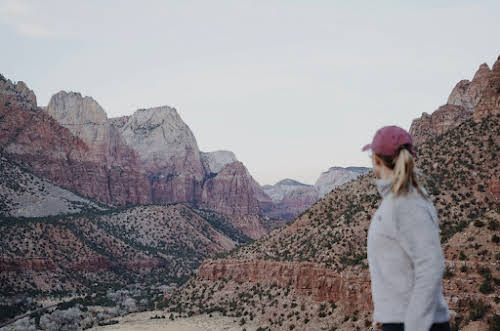 How to Visit Zion National Park to Bryce Canyon: 3-day Itinerary // View from Watchman Trail in Zion NP