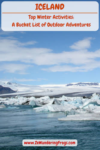 Iceland Winter Activities // Jokulsarlon Glacier Lagoon 