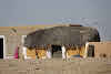India. Rajasthan Thar Desert Camel Trek. Desert village