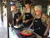 Indonesia. Bali Cooking Class. Family team work