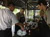 Indonesia. Bali Cooking Class. Preparing the crepes