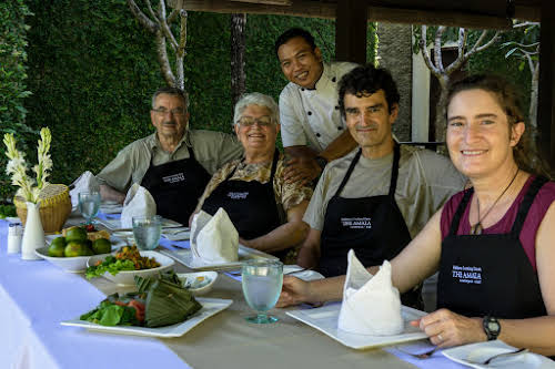 Indonesia. Bali Cooking Class. The results of our Balinese cooking class with Chef Mandge