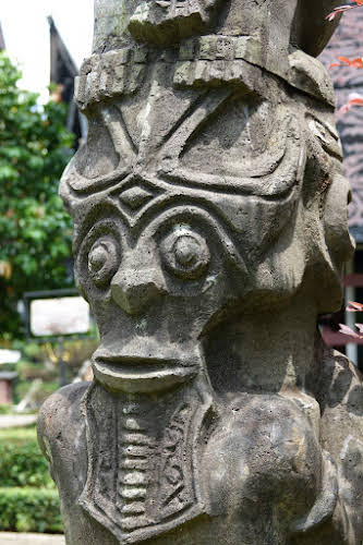 Stone Statue Head