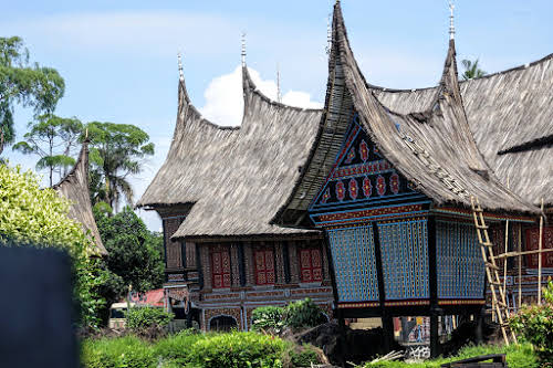 Maison de l’ouest de Sumatra