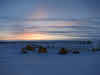 Sunrise over Jimmy Lake