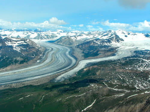 Kennicott and Root Glaciers