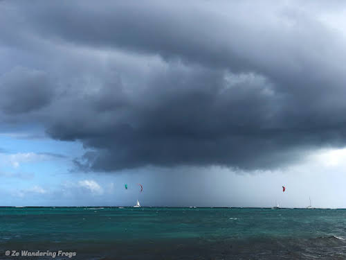 Kitesurfing Caribbean: Kiteboarding St Vincent Grenadines Cruise Itinerary & Spots // Afternoon Storm