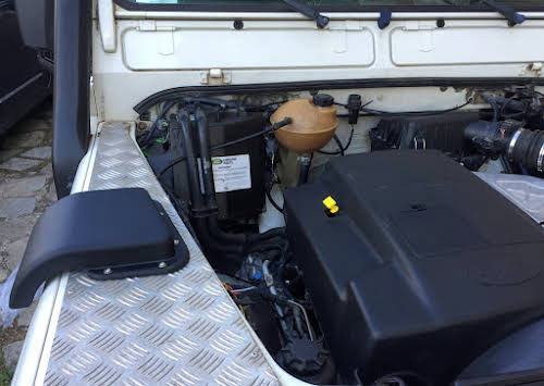 Land Rover 4×4 Conversion // New Ventilation Hood Air Intake