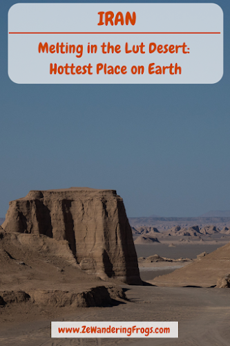 Melting in the Iran Desert Dash-e Lut: Hottest Place on Earth // Yardang Rock Formations in the Kaluts