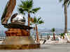 Pearl statue on the Malecon