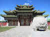 Mongolia. Ulaanbaatar. Gate to Winter Palace of the Bogd Khan