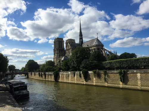 Most Famous Cathedral in Paris: Notre Dame Cathedral // Notre Dame Cathedral in Full Glory