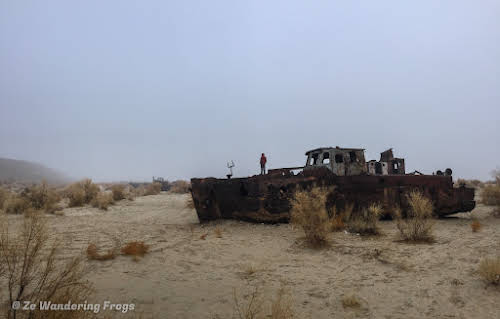 Off-the-Beaten Path Uzbekistan: A 3-Day Aral Sea Tour // Muynak Ship Cemetery
