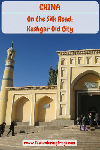 On the Silk Road: Kashgar Old City, China // Id Kah Mosque