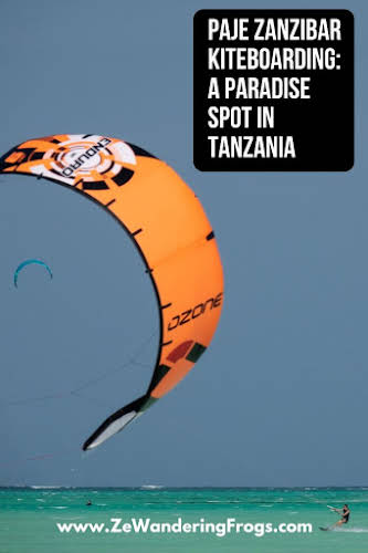 Paje Zanzibar Kiteboarding: A Paradise Spot in Tanzania // Kiteboarding in Zanzibar