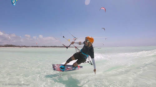 Paje Zanzibar Kiteboarding: A Paradise Spot in Tanzania // Paje Lagoon Crystal Clear Water