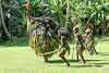 Papua. New Guinea East Sepik River Clans Crocodile Traditions. Cassowary Dance