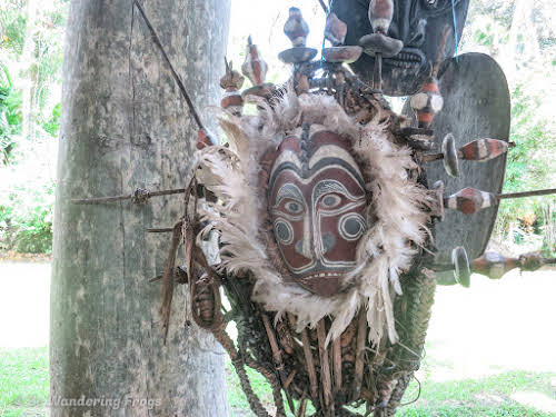 Papua. New Guinea East Sepik River Clans Crocodile Traditions. East Sepik River Mask