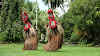 Papua. New Guinea East Sepik River Clans Crocodile Traditions. Kanganamun -Dance Tambaran Masks