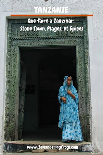 Que faire à Zanzibar Tanzanie: Stone Town, Plages, et Epices // Femme a Stone Town Pinterest