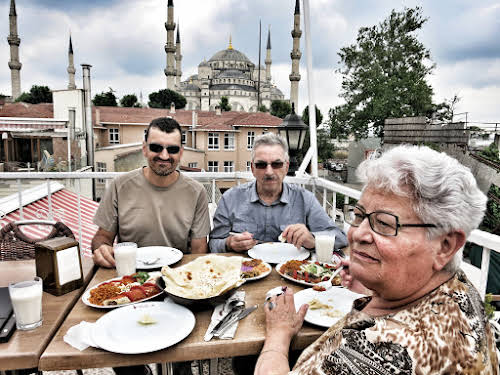 Rooftop by the Blue Mosque