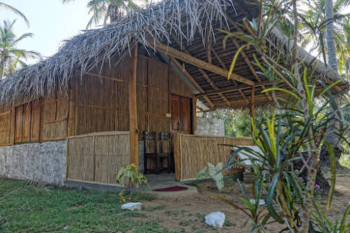 Sri. Lanka Kalpitiya Valampuri Resort. Another one of the coconut Cabanas