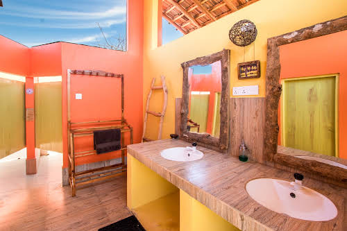 Sri. Lanka Mannar Vayu Resort. Shared Bathroom