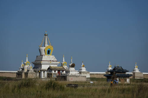 Step Back in Time at the Erdene Zuu Monastery - Mongolia first Buddhist Monastery // Golden Stupa