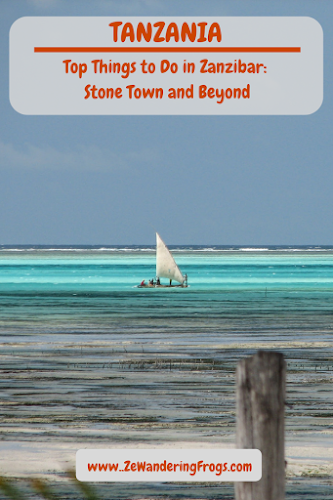 Tanzania Things to Do in Zanzibar Stone Town and Beyond // Dhow in Jambiani