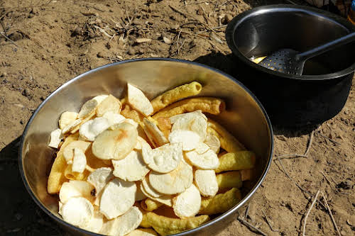 Thar. Desert Camel Trekking Day 3. Potato chip desert-style