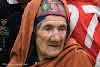 Pakistan Culture of the Kalash Valley Pakistan // A beautiful old lady in Gulag Muli featuring traditional hat and braids