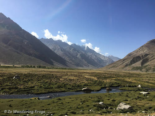 Pakistan Culture of the Kalash Valley Pakistan // Shandur National Park - green valley