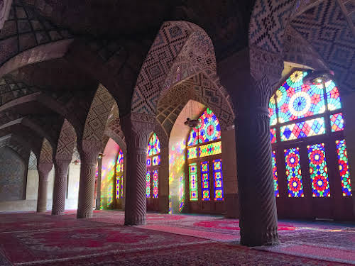 Things to Do in Shiraz Travel Guide // Nasir al-Mulk Mosque