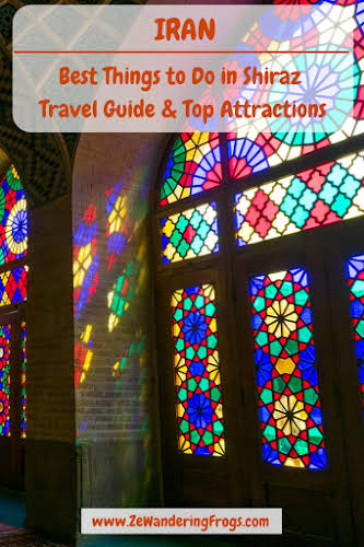 Things to Do in Shiraz Travel Guide // Pink Mosque Glasswork