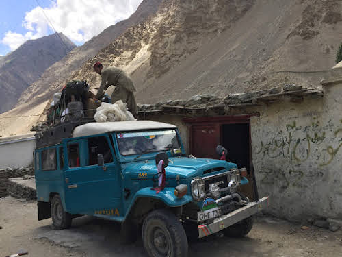 Travel Guide to the Hushe Valley // Jamil Jeep Service Acts As Merchandise Delivery As Well